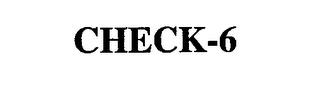 CHECK-6 trademark