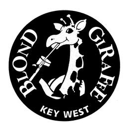 BLOND GIRAFFE KEY WEST trademark