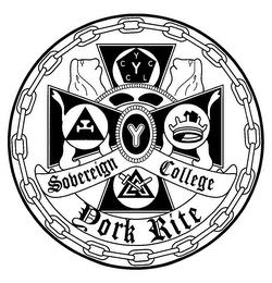 SOVEREIGN COLLEGE YORK RITE Y YYCLCC trademark