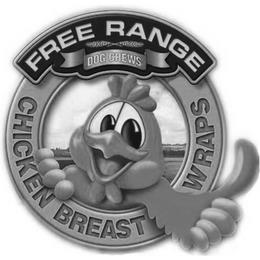 FREE RANGE DOG CHEWS CHICKEN BREAST WRAPS trademark