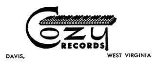 COZY RECORDS DAVIS, WEST VIRGINIA trademark