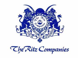 THE RITZ COMPANIES THE RITZ COMPANIES PRIDE IN OUR EXCELLENCE trademark