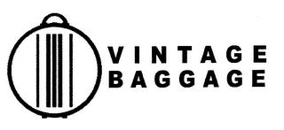 VINTAGE BAGGAGE trademark