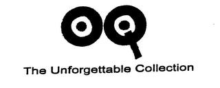 OQ THE UNFORGETTABLE COLLECTION trademark