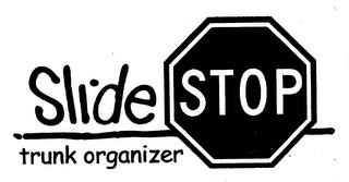 SLIDESTOP TRUNK ORGANIZER trademark