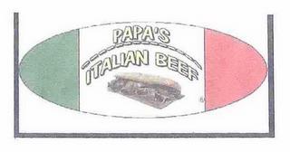 PAPA'S ITALIAN BEEF trademark