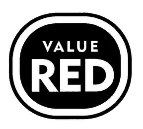 VALUE RED trademark