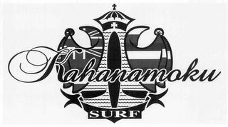 KAHANAMOKU SURF trademark