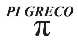 PI GRECO trademark