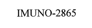 IMUNO-2865 trademark