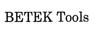 BETEK TOOLS trademark