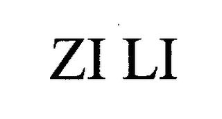 ZI LI trademark