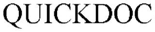 QUICKDOC trademark