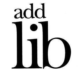 ADD LIB trademark