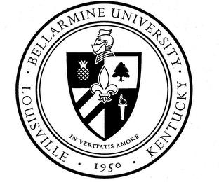 BELLARMINE UNIVERSITY LOUISVILLE KENTUCKY 1950 IN VERITATIS AMORE trademark