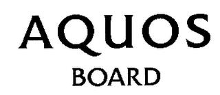 AQUOS BOARD trademark