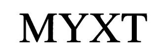 MYXT trademark