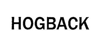 HOGBACK trademark