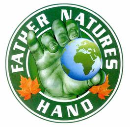 FATHER NATURES HAND trademark