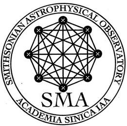 SMA SMITHSONIAN ASTROPHYSICAL OBSERVATORY ACADEMIA SINICA IAAY ACADEMIA SINICA IAA trademark