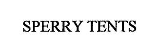 SPERRY TENTS trademark