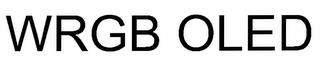 WRGB OLED trademark