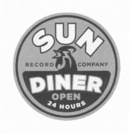 SUN RECORD COMPANY DINER OPEN 24 HOURS trademark