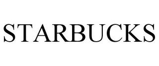 STARBUCKS trademark