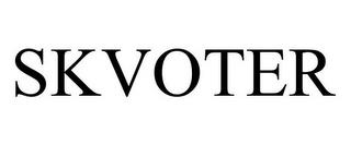 SKVOTER trademark