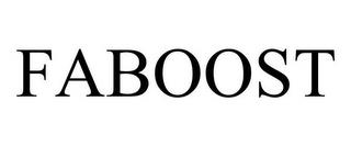 FABOOST trademark