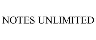 NOTES UNLIMITED trademark