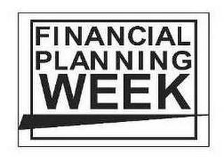 FINANCIAL PLANNING WEEK trademark