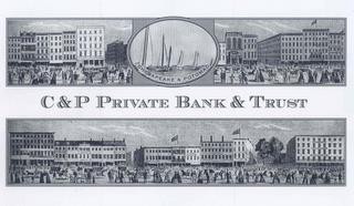 C & P PRIVATE BANK & TRUST CHESAPEAKE & POTOMAC trademark