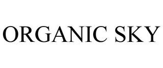 ORGANIC SKY trademark