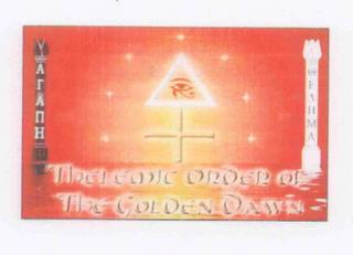 THELEMIC ORDER OF THE GOLDEN DAWN trademark