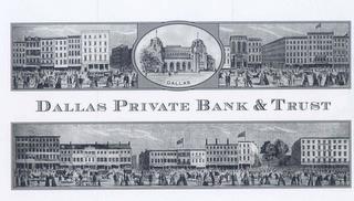 DALLAS PRIVATE BANK & TRUST DALLAS trademark