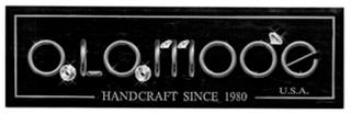 ALAMODE HANDCRAFT SINCE 1980 U.S.A. trademark