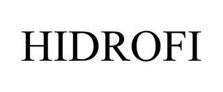 HIDROFI trademark