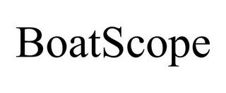 BOATSCOPE trademark