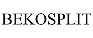 BEKOSPLIT trademark