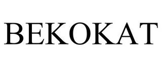 BEKOKAT trademark