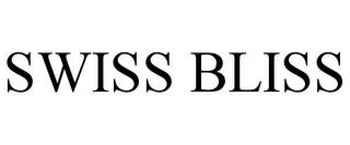 SWISS BLISS trademark