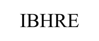 IBHRE trademark