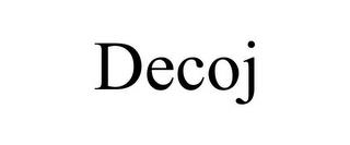 DECOJ trademark