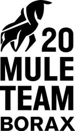 20 MULE TEAM BORAX trademark