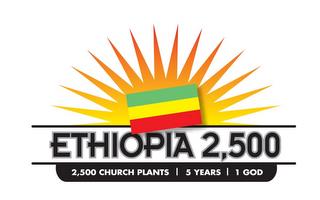 ETHIOPIA 2,500 2,500 CHURCH PLANTS 5 YEARS 1 GOD trademark