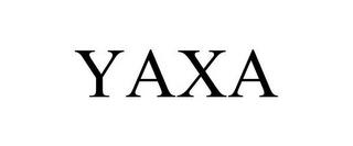 YAXA trademark