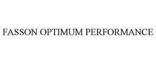 FASSON OPTIMUM PERFORMANCE trademark