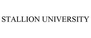 STALLION UNIVERSITY trademark