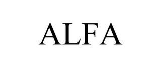 ALFA trademark